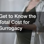 Get to Know the Total Cost for Surrogacy